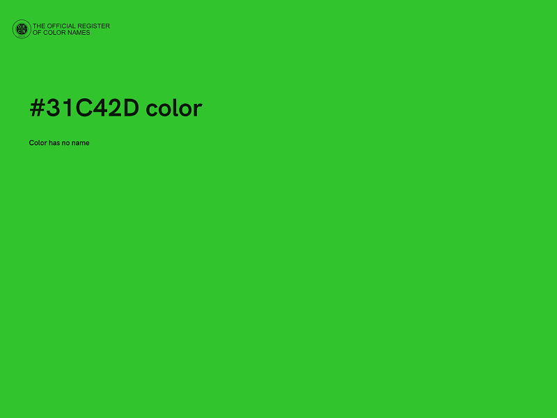 #31C42D color image