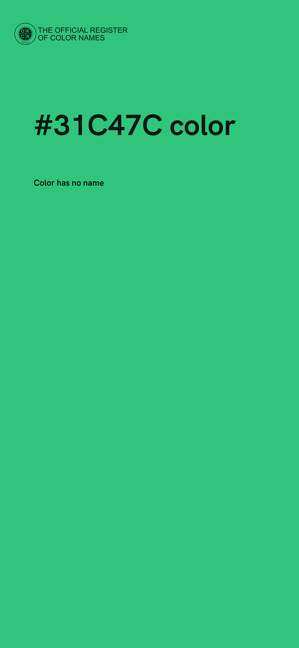 #31C47C color image