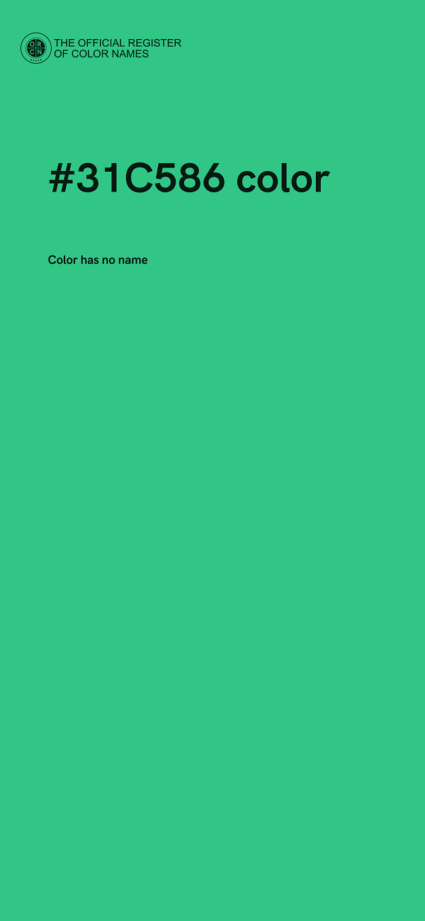 #31C586 color image