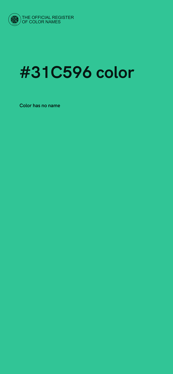 #31C596 color image