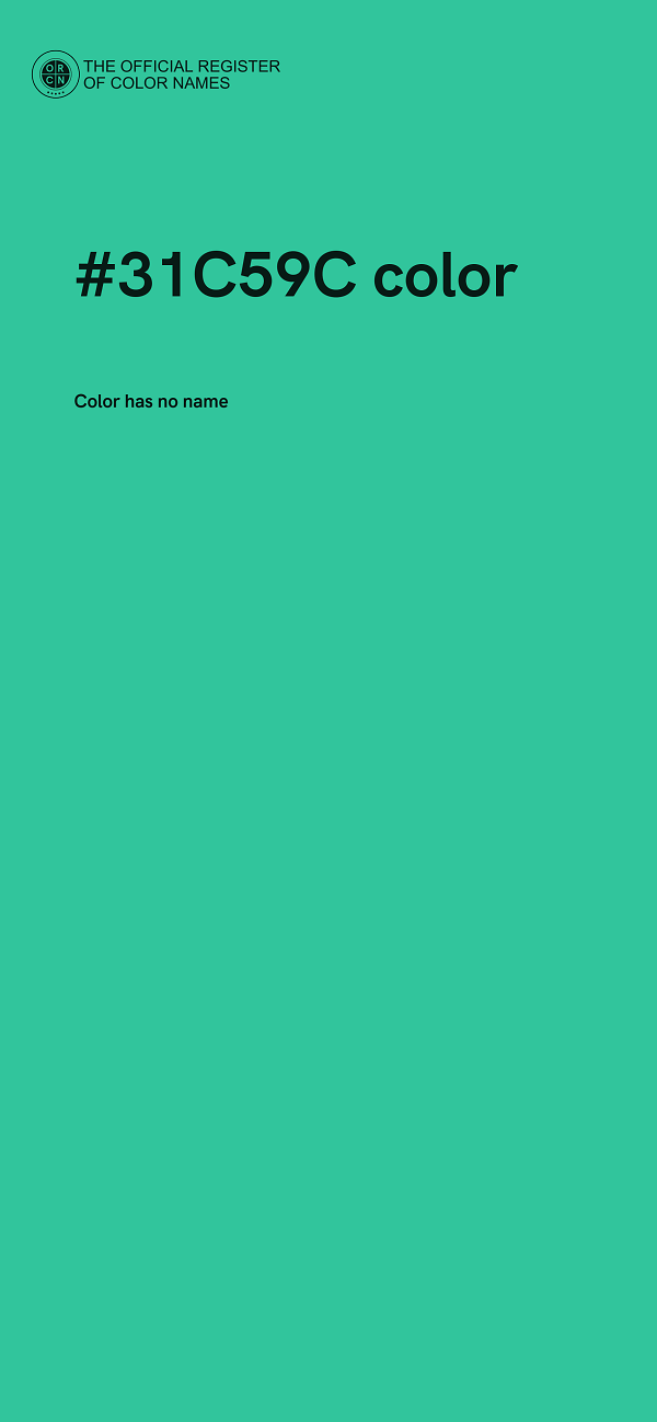 #31C59C color image