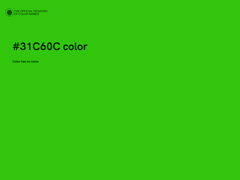 #31C60C color image