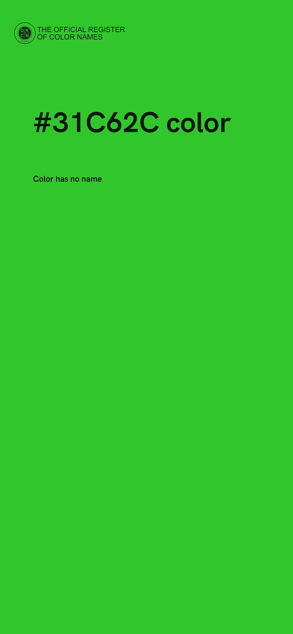 #31C62C color image