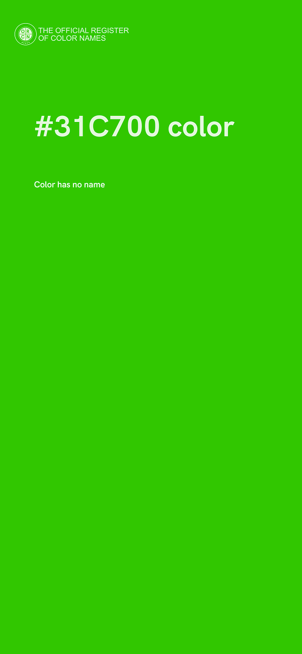#31C700 color image