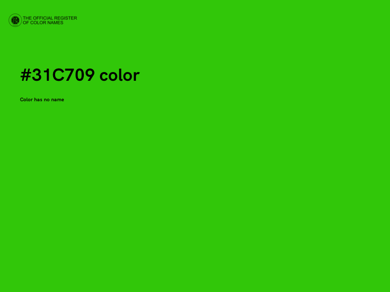 #31C709 color image