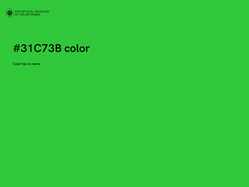 #31C73B color image