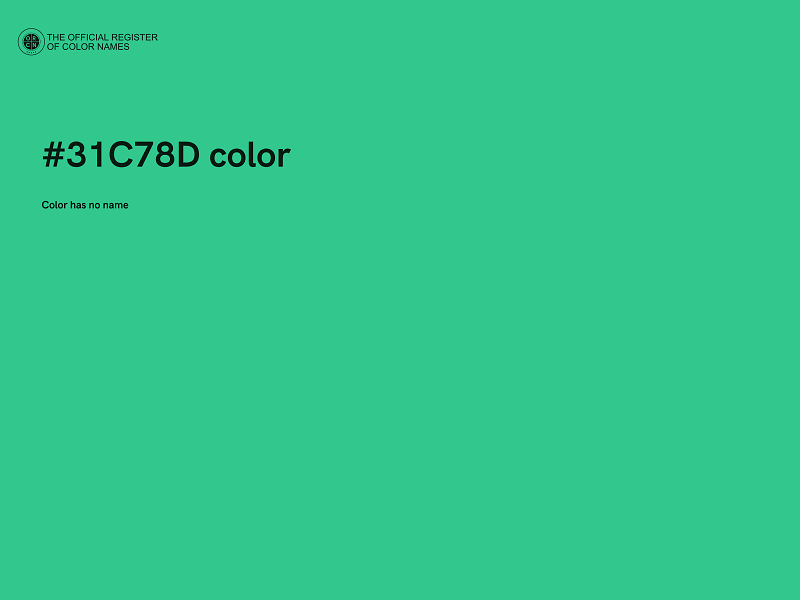 #31C78D color image