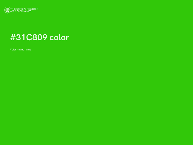 #31C809 color image