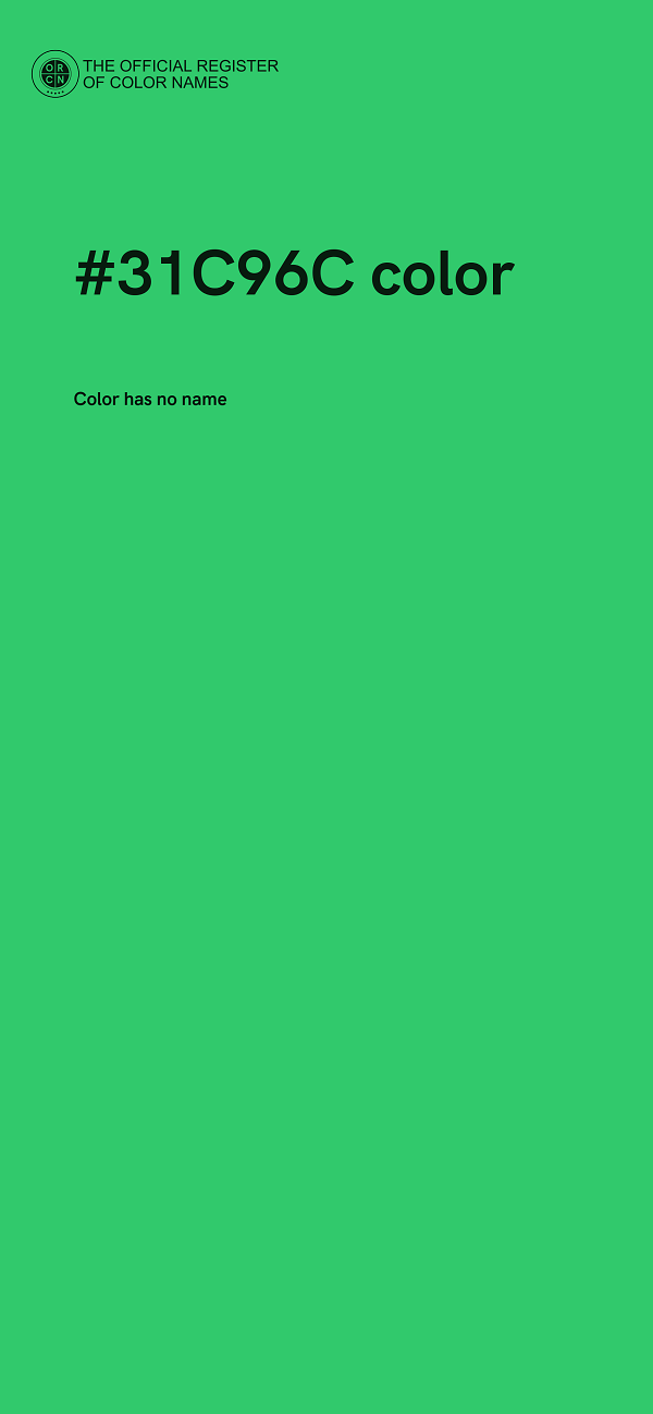 #31C96C color image
