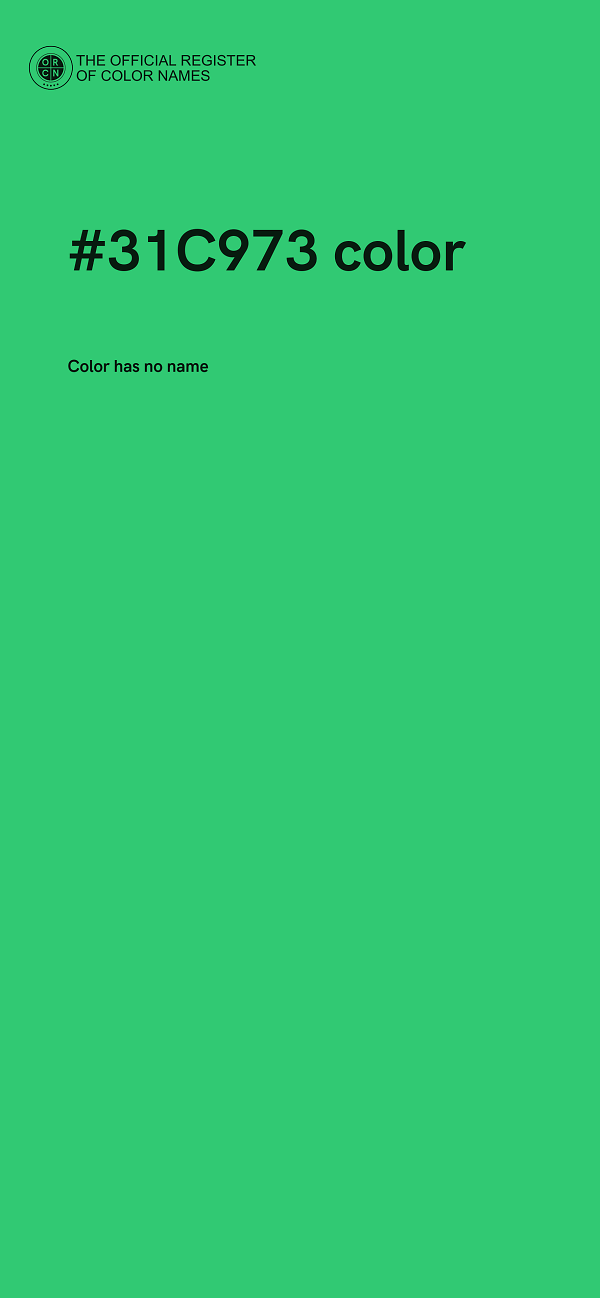 #31C973 color image