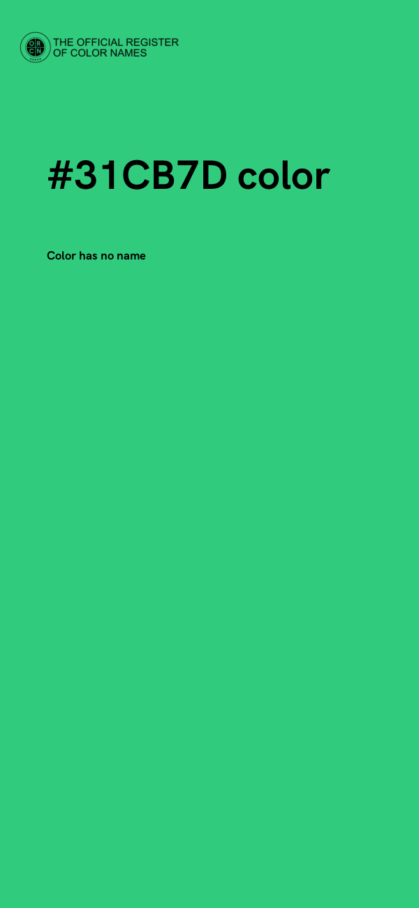 #31CB7D color image