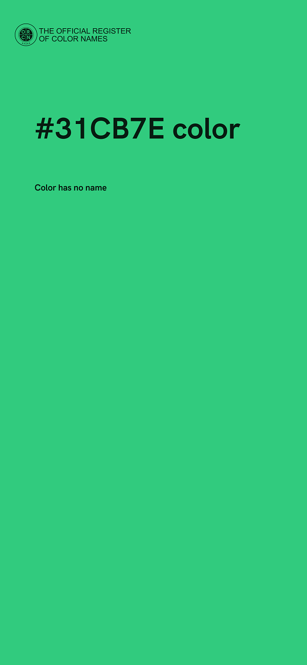 #31CB7E color image