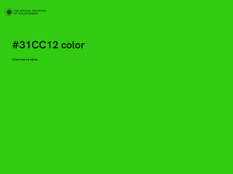 #31CC12 color image