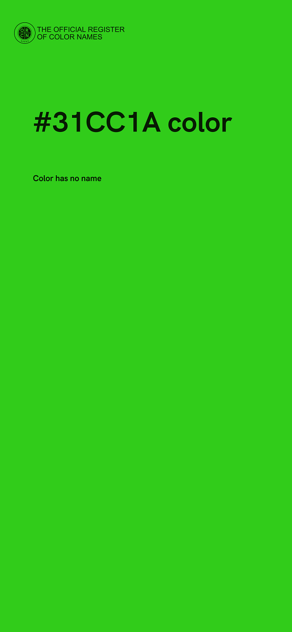 #31CC1A color image