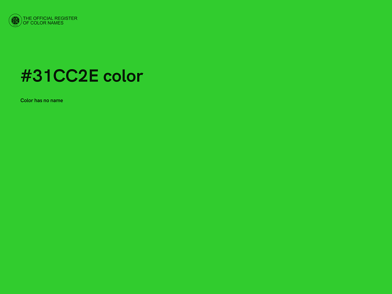#31CC2E color image
