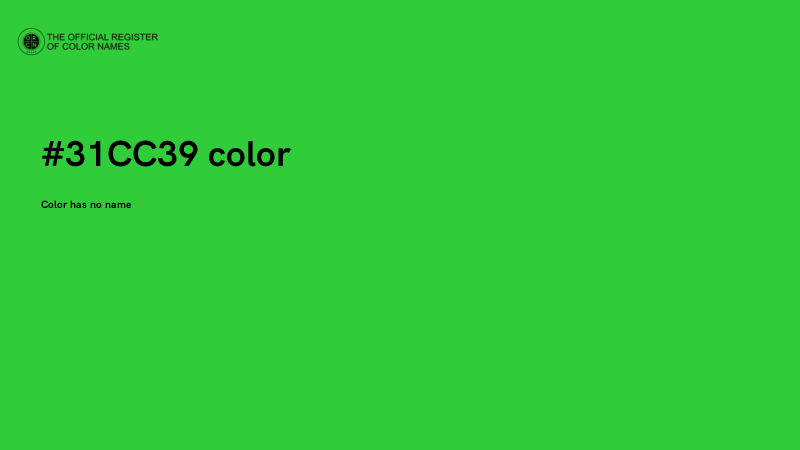 #31CC39 color image