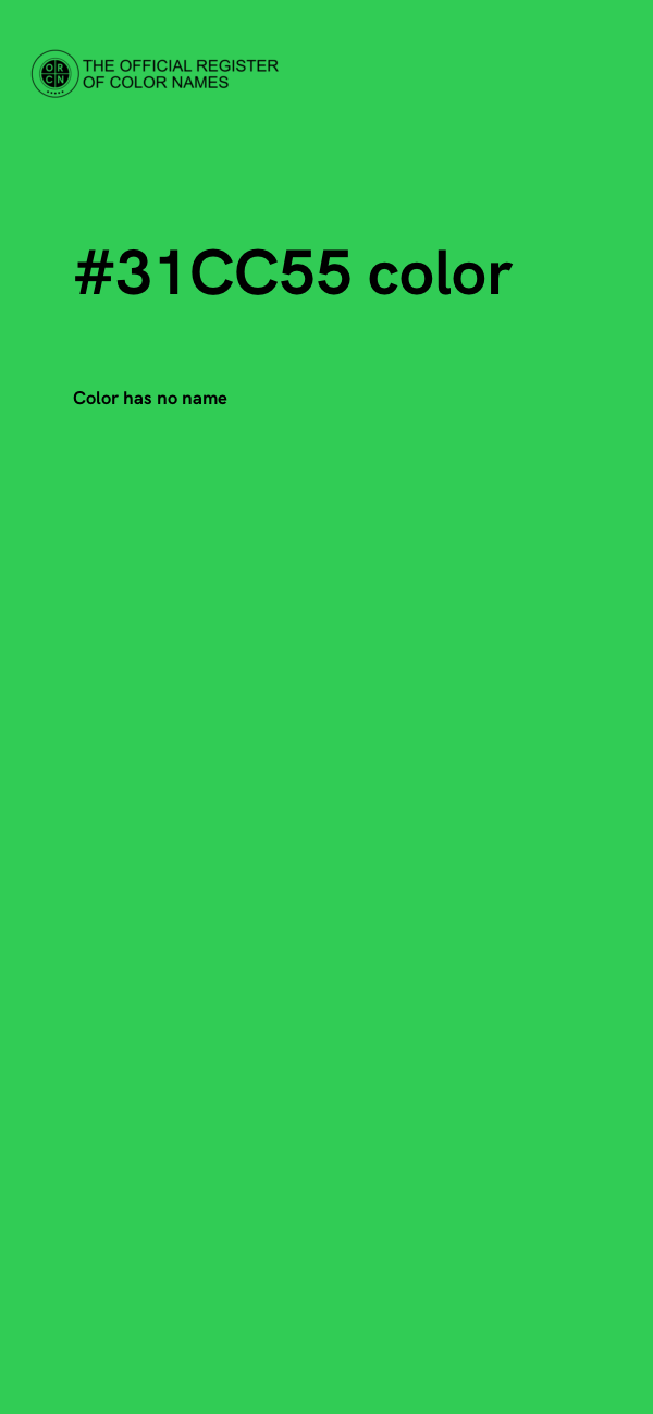 #31CC55 color image
