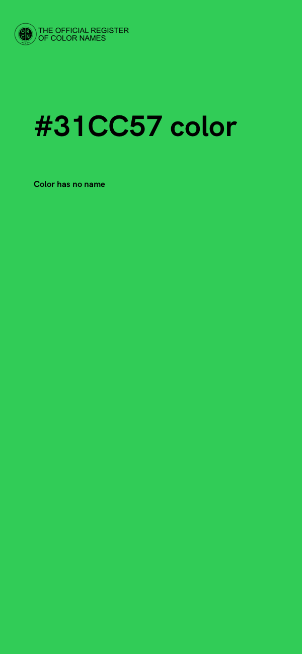 #31CC57 color image