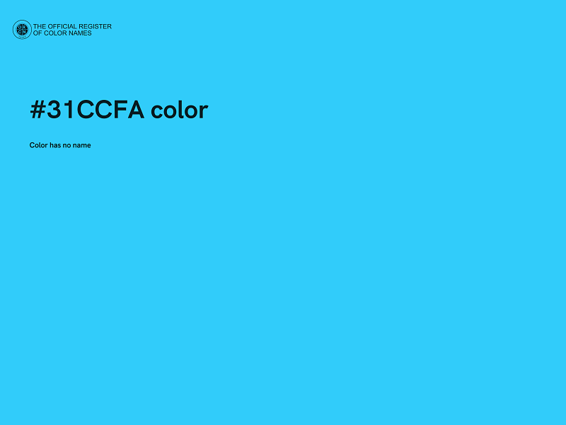 #31CCFA color image