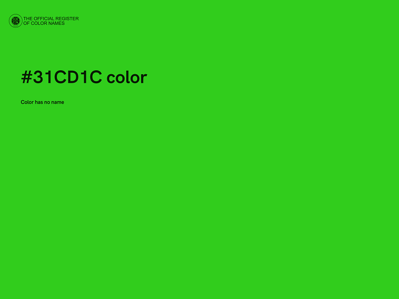 #31CD1C color image