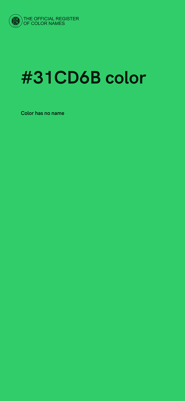 #31CD6B color image