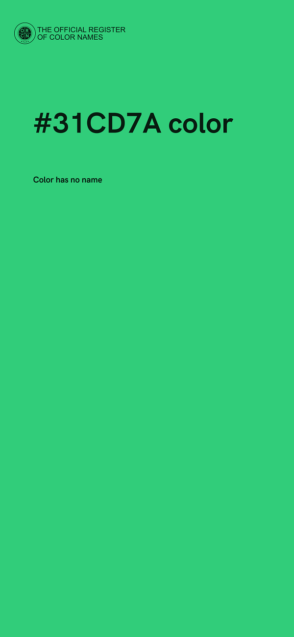 #31CD7A color image