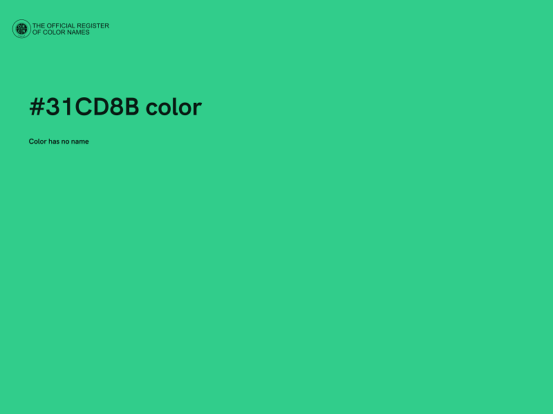 #31CD8B color image