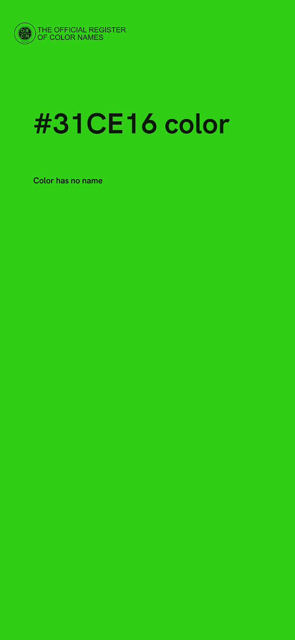 #31CE16 color image