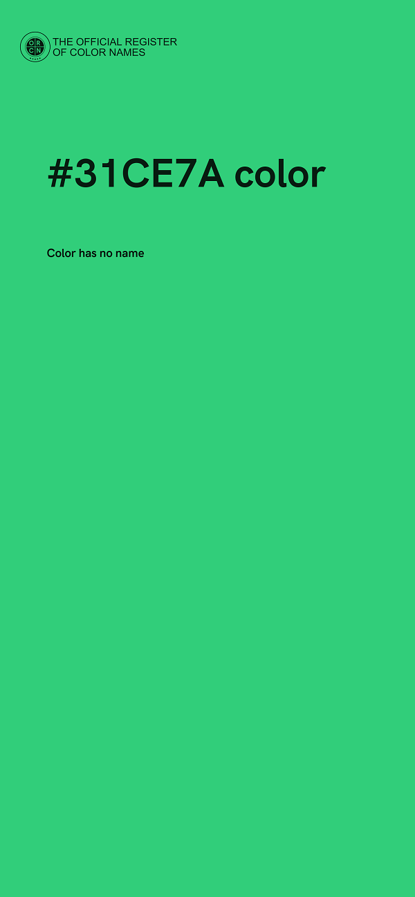 #31CE7A color image