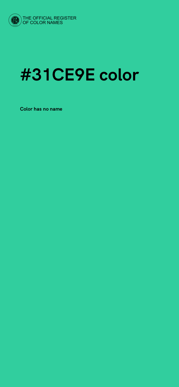 #31CE9E color image