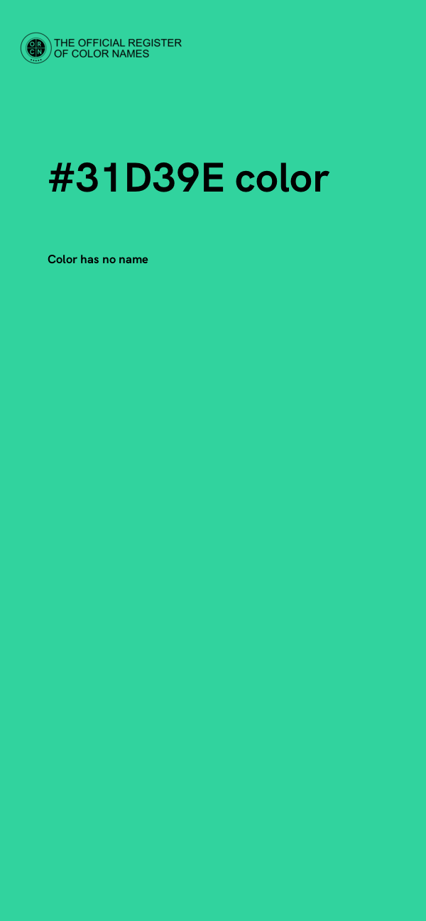 #31D39E color image
