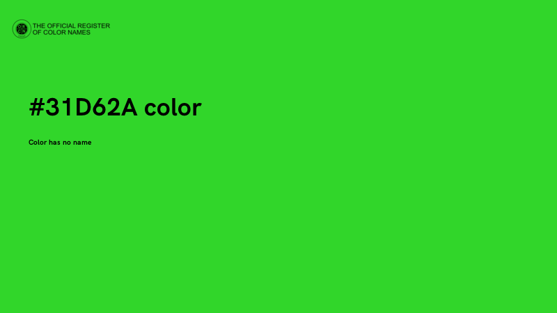 #31D62A color image