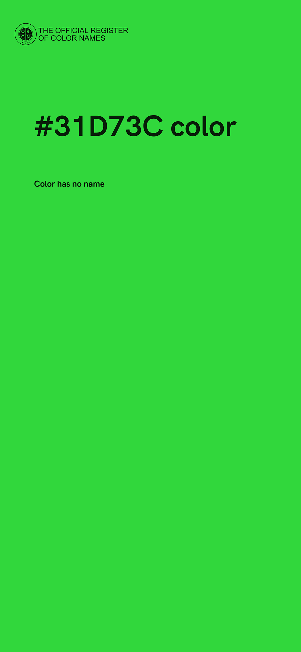 #31D73C color image