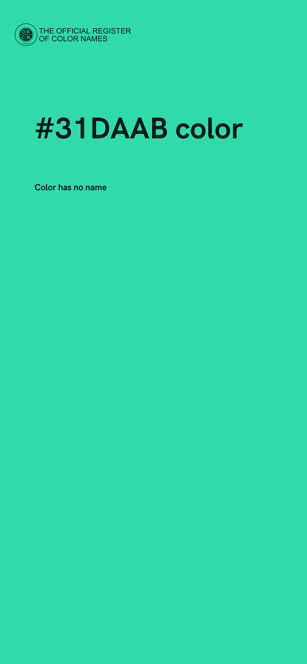 #31DAAB color image