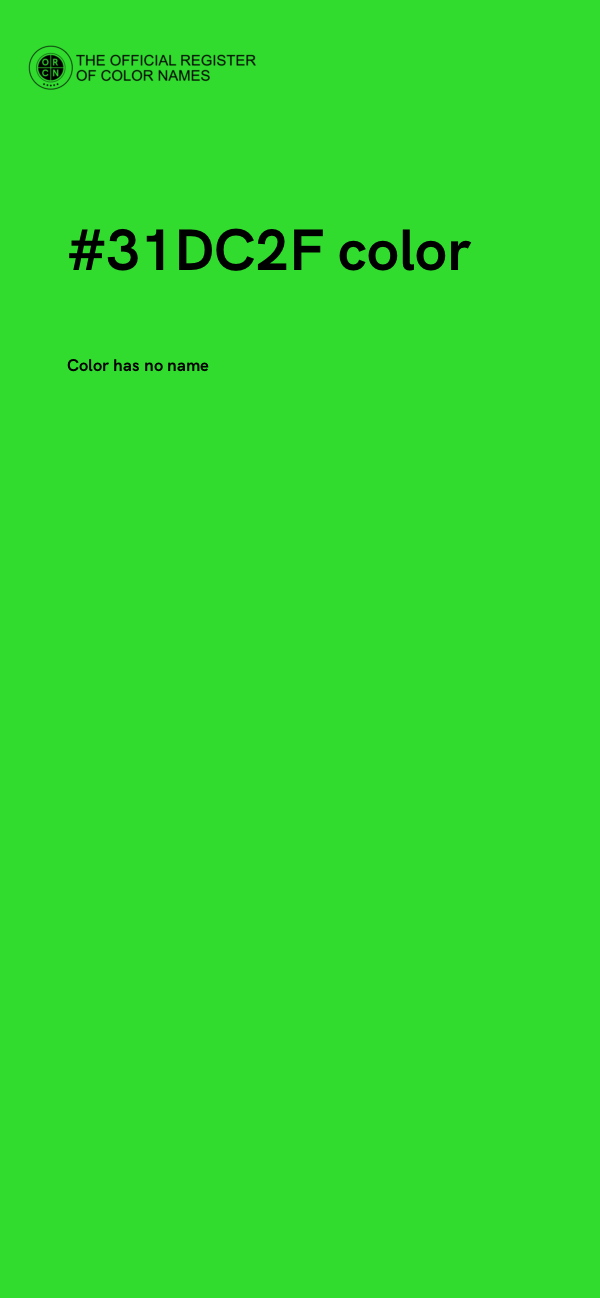 #31DC2F color image