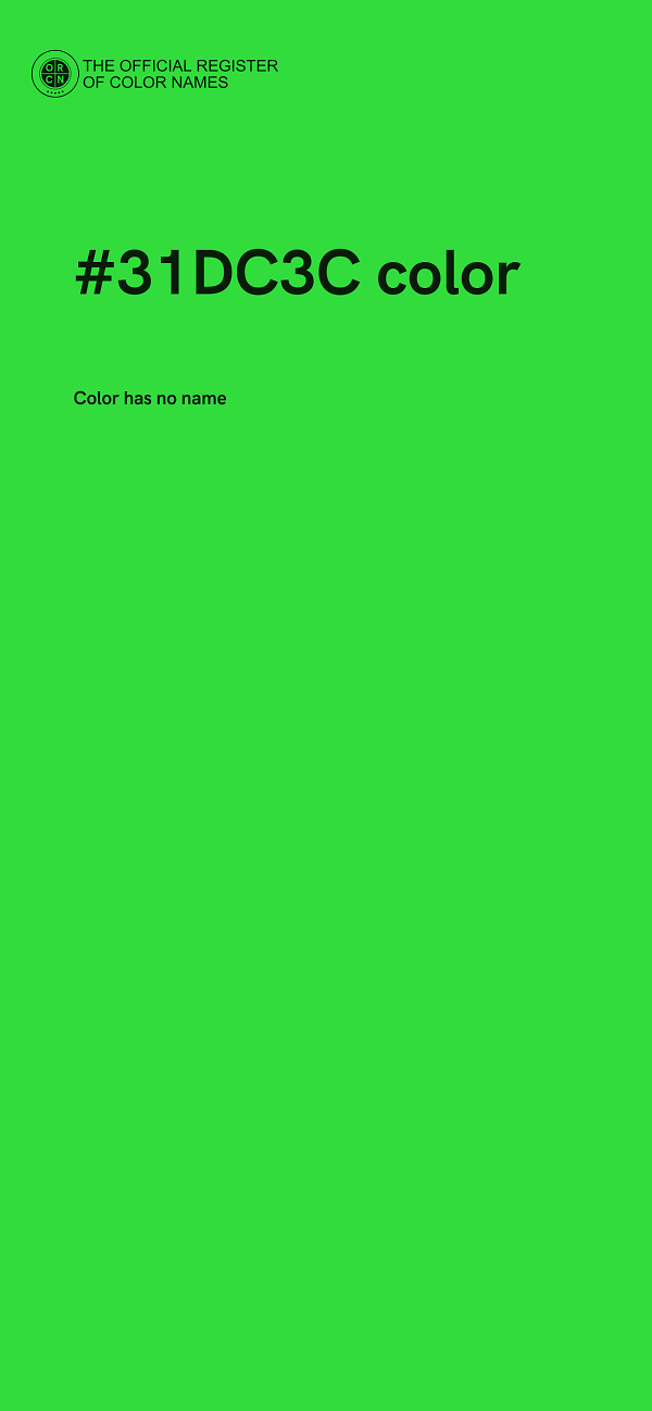 #31DC3C color image