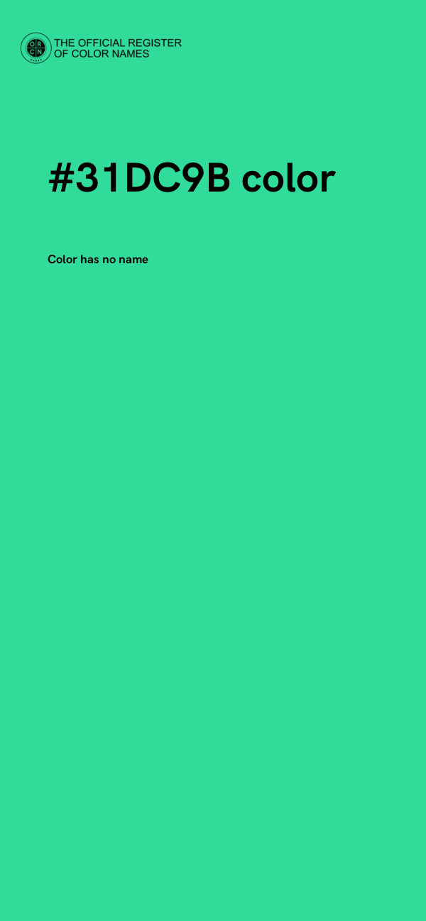 #31DC9B color image