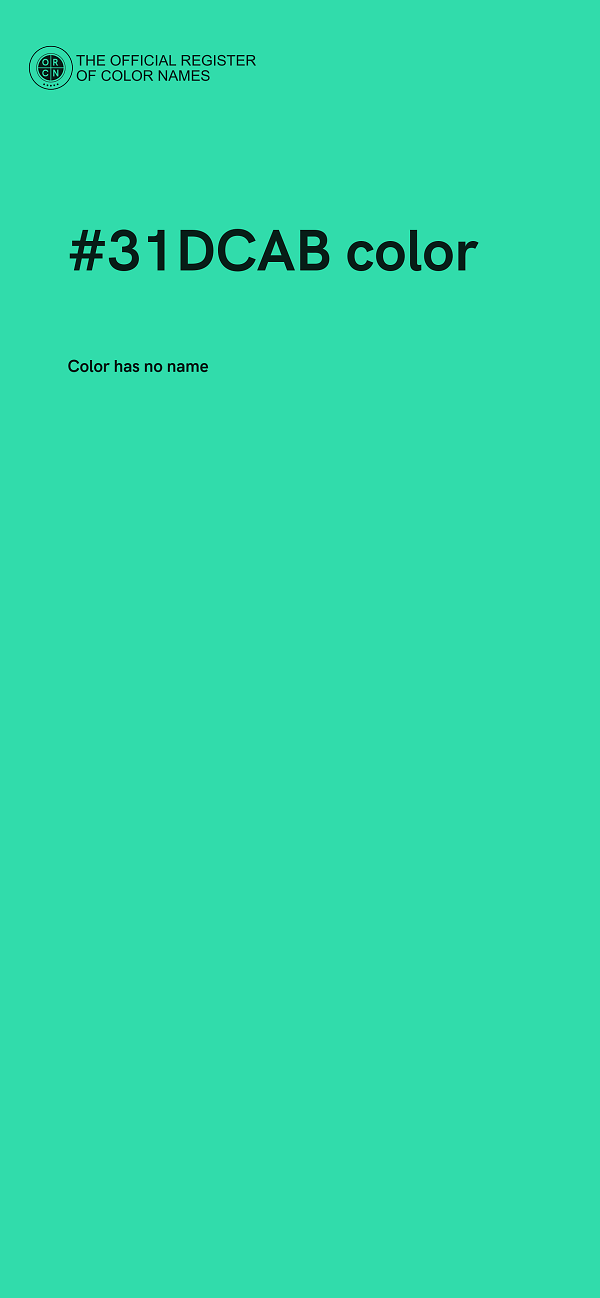 #31DCAB color image