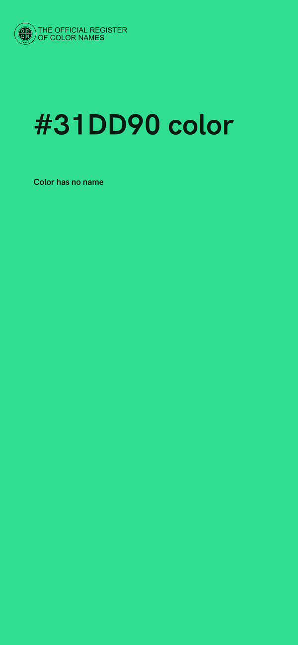 #31DD90 color image