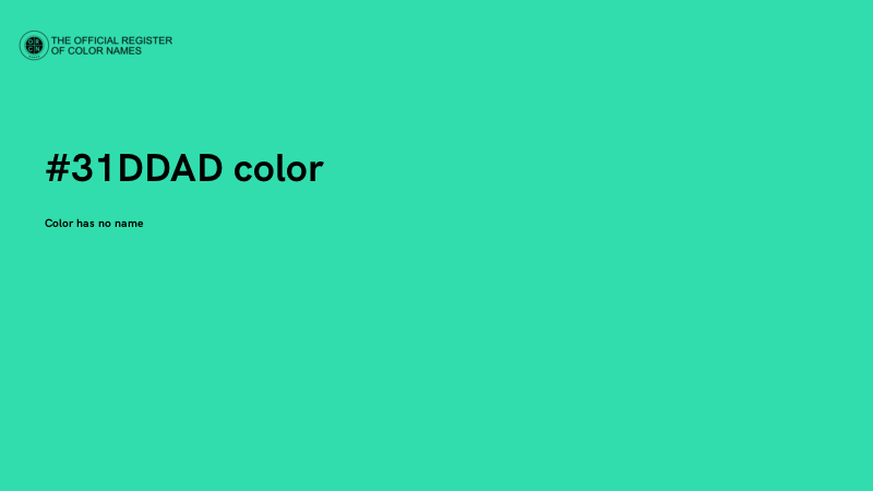 #31DDAD color image
