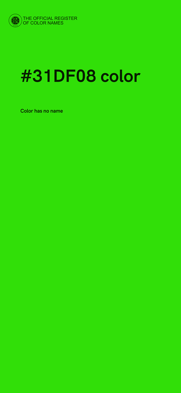 #31DF08 color image