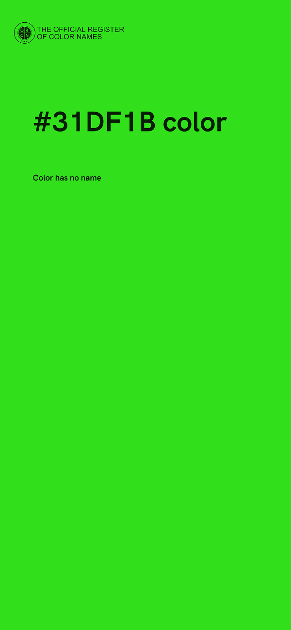 #31DF1B color image