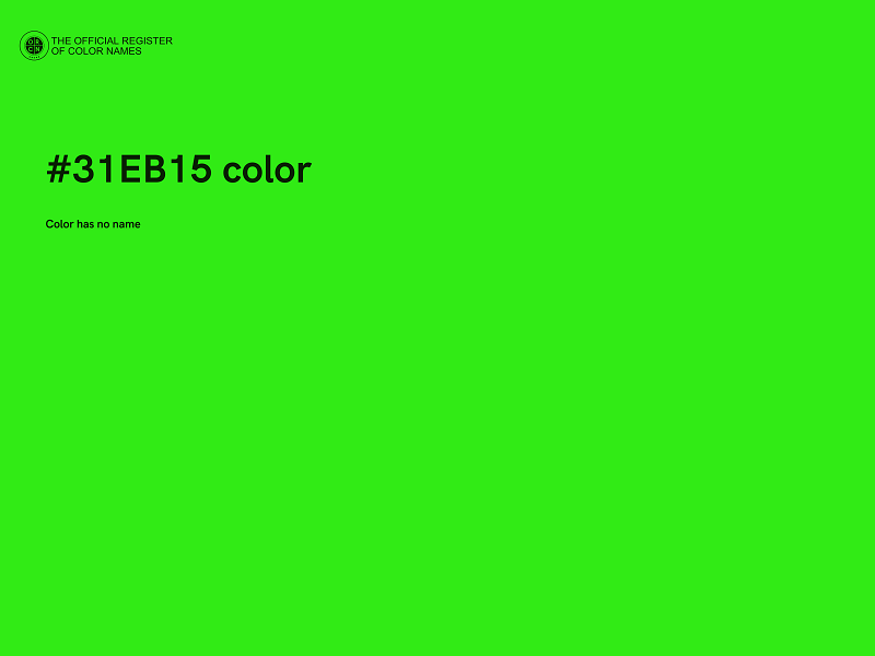 #31EB15 color image