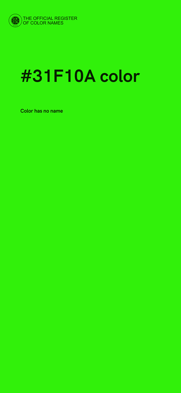 #31F10A color image