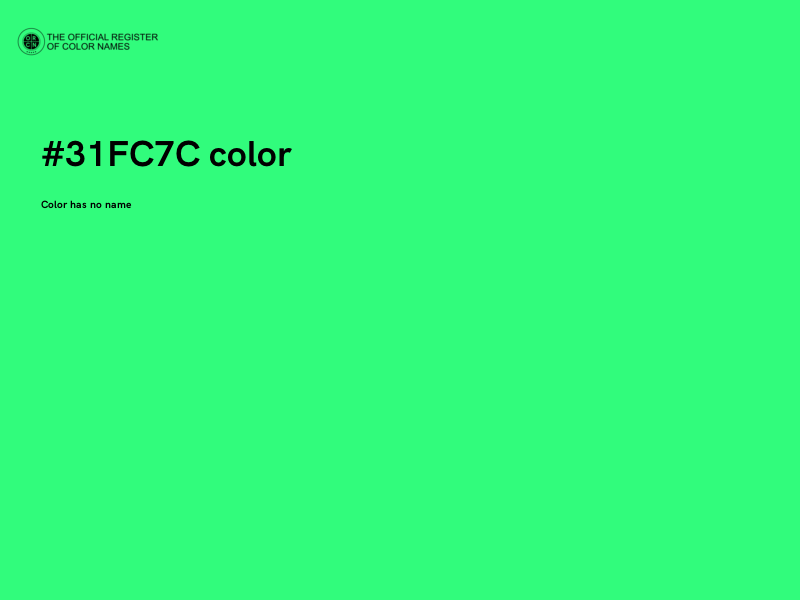 #31FC7C color image