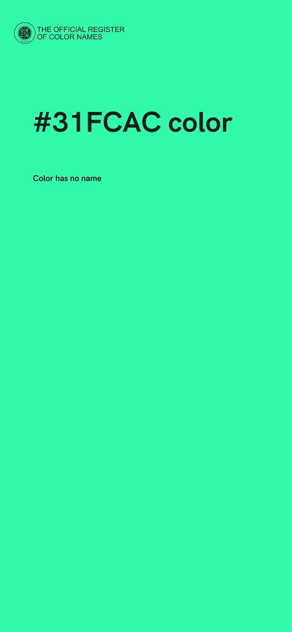 #31FCAC color image