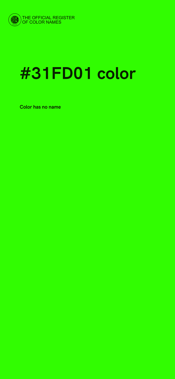 #31FD01 color image