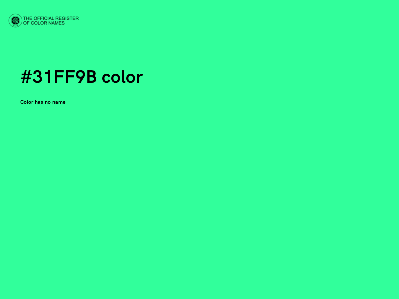 #31FF9B color image