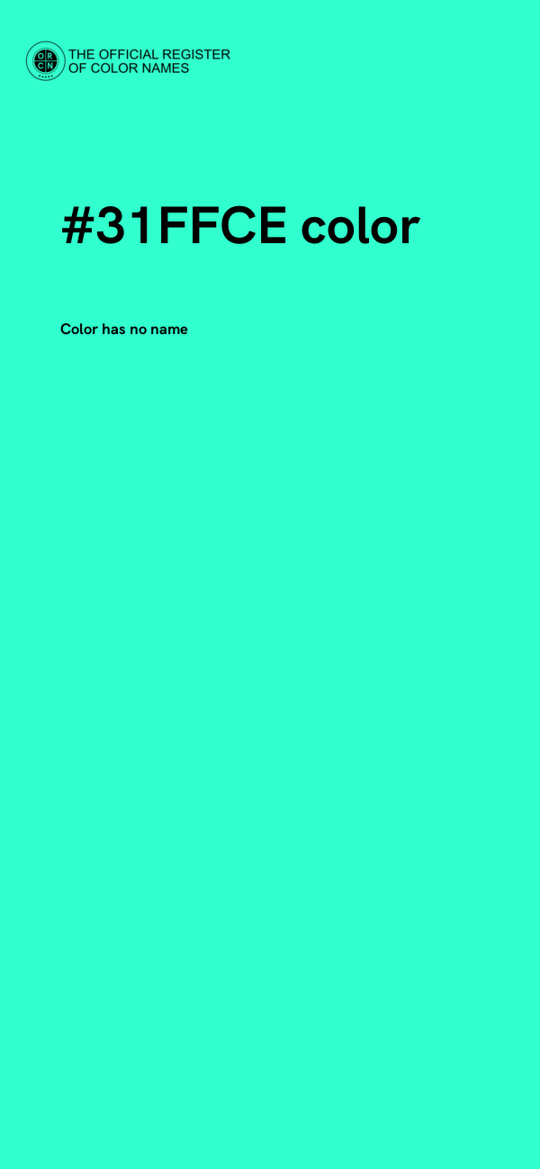 #31FFCE color image