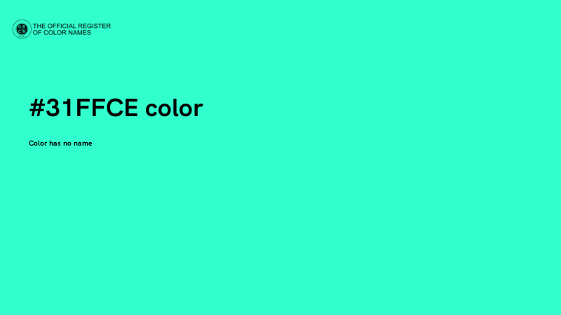 #31FFCE color image